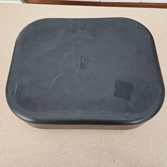 RARE ALL CLAD LTD ANODIZED 16x13 TURKEY NON STICK ROASTER ROASTING & RACK PAN - Picture 8 of 13